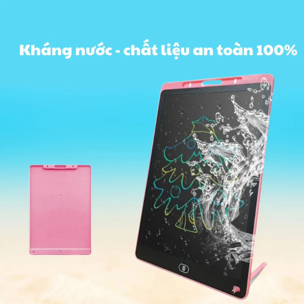 Ảnh Bảng viết tự xóa thông minh ks0120-2 12 inch màn hình đa sắc an toàn bảo hành 1 đổi 1 trong 12 tháng 4