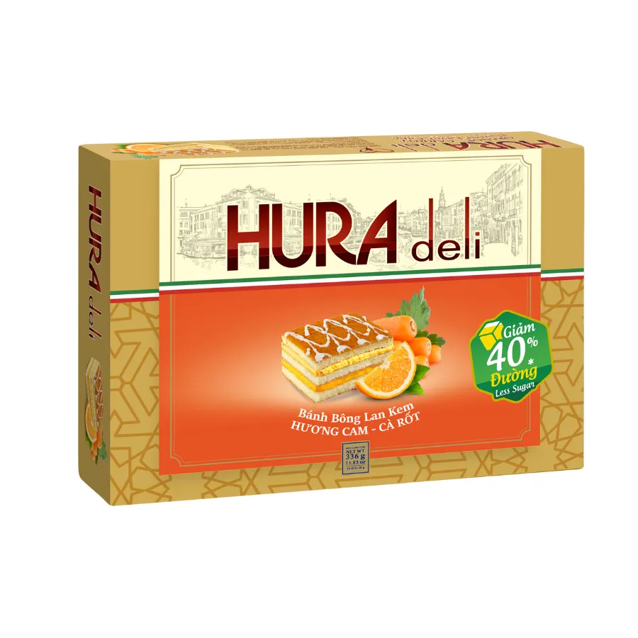 Ảnh Bánh Hura Deli Bibica  Các Vị 336g - Giảm 40% Đường (Mới) 1