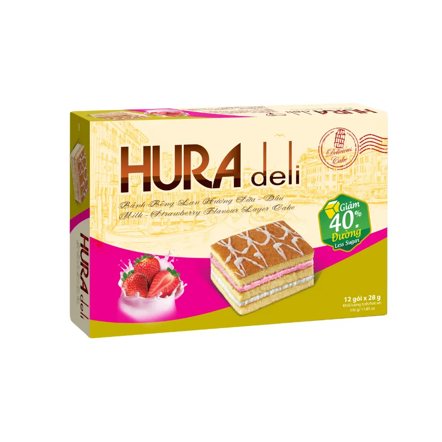 Ảnh Bánh Hura Deli Bibica  Các Vị 336g - Giảm 40% Đường (Mới) 2