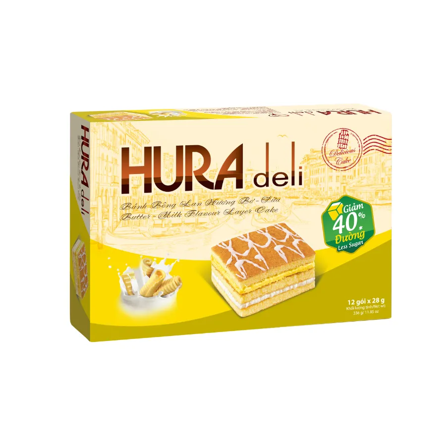 Ảnh Bánh Hura Deli Bibica  Các Vị 336g - Giảm 40% Đường (Mới) 3