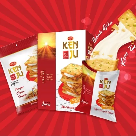 Ảnh Bánh Richy Kenju quy hành kem dẻo túi 186g 4