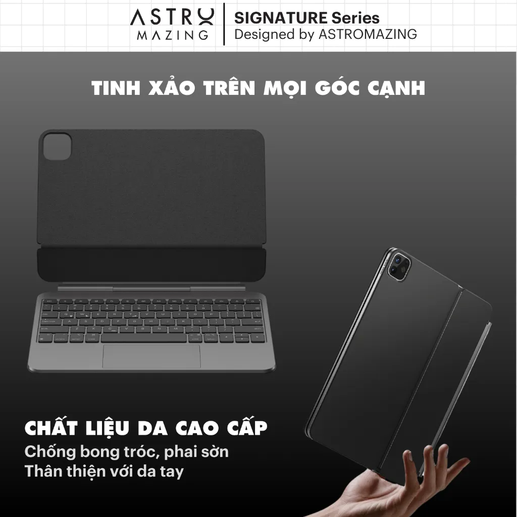 Ảnh Bao da bàn phím AstroMazing Pro Magic Keyboard dành cho 11 12.9 Air 4 5 10 2