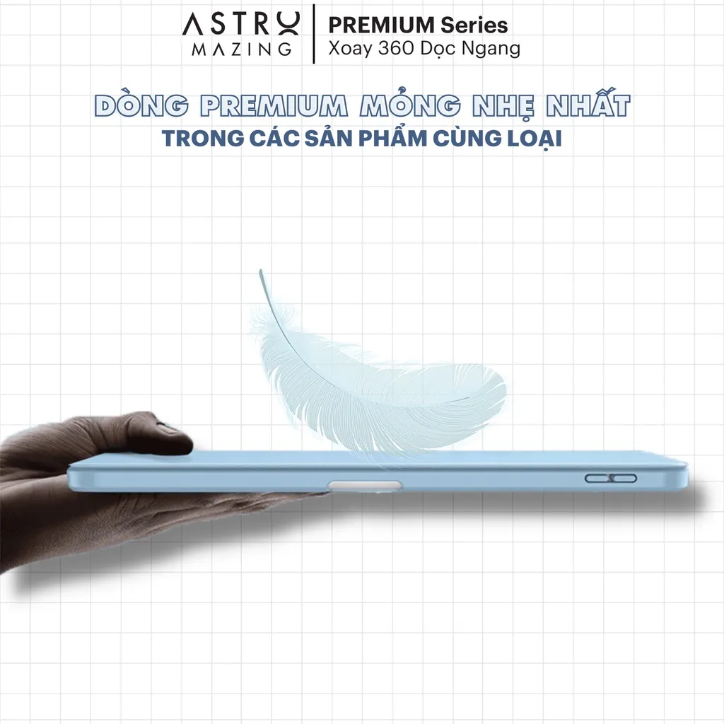 Ảnh Bao da D03 cover 360 iPad AstroMazing xoay 360 độ chống sốc cho Pro 11 Air 4 5 Gen 8 9 4