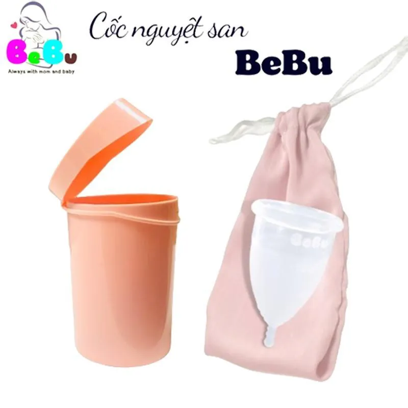 Ảnh BeBu Cốc nguyệt san Silicon y tế siêu mềm 2