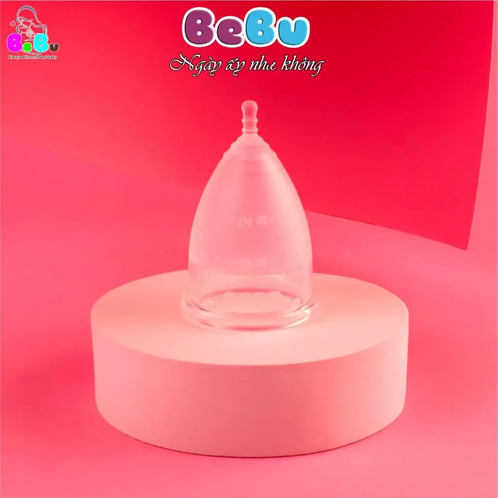 Ảnh BeBu Cốc nguyệt san Silicon y tế siêu mềm 4