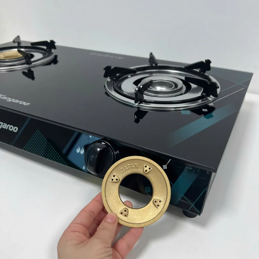 Ảnh Bếp gas đôi dương kính 2 lò Kangaroo KGGS69G2E 3