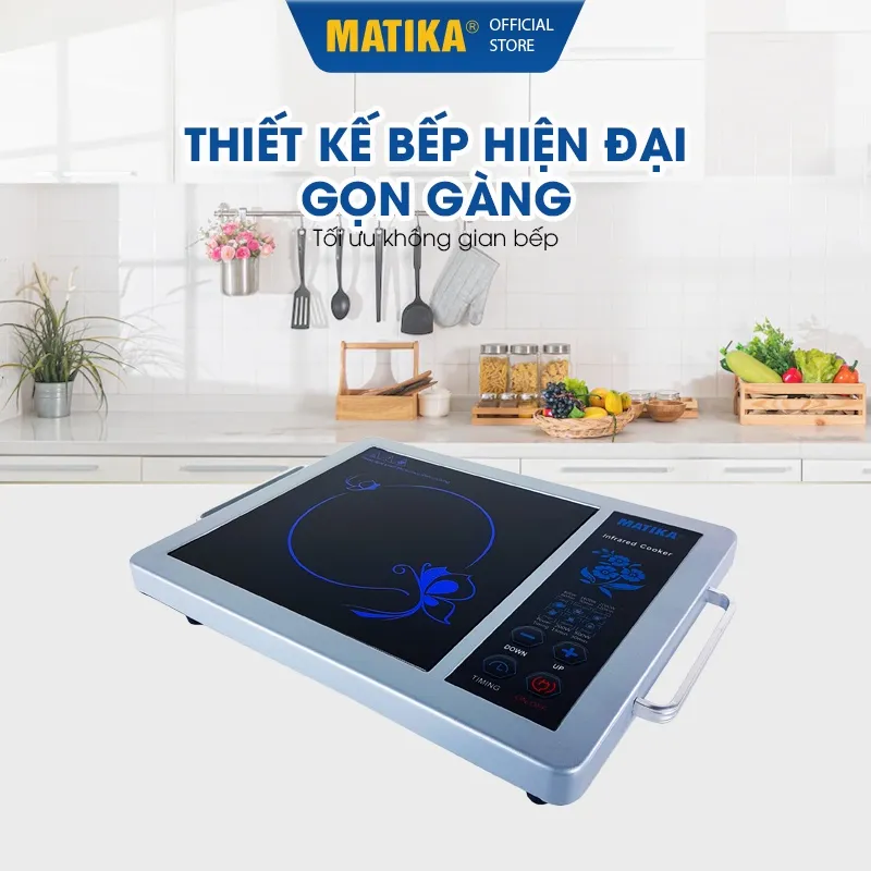 Ảnh Bếp Hồng Ngoại Đơn MATIKA Công Suất 2000W MTK-H22 3