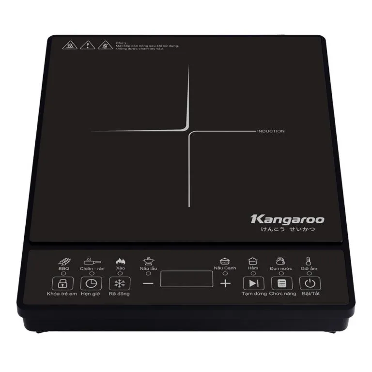 Ảnh Bếp điện từ đơn Kangaroo KG18IC1 - tặng nồi lẩu - Công suất 2000W 2