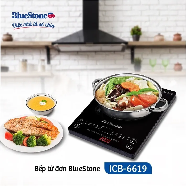Ảnh Bếp Từ Đơn BlueStone ICB-6619 - 2000W 4