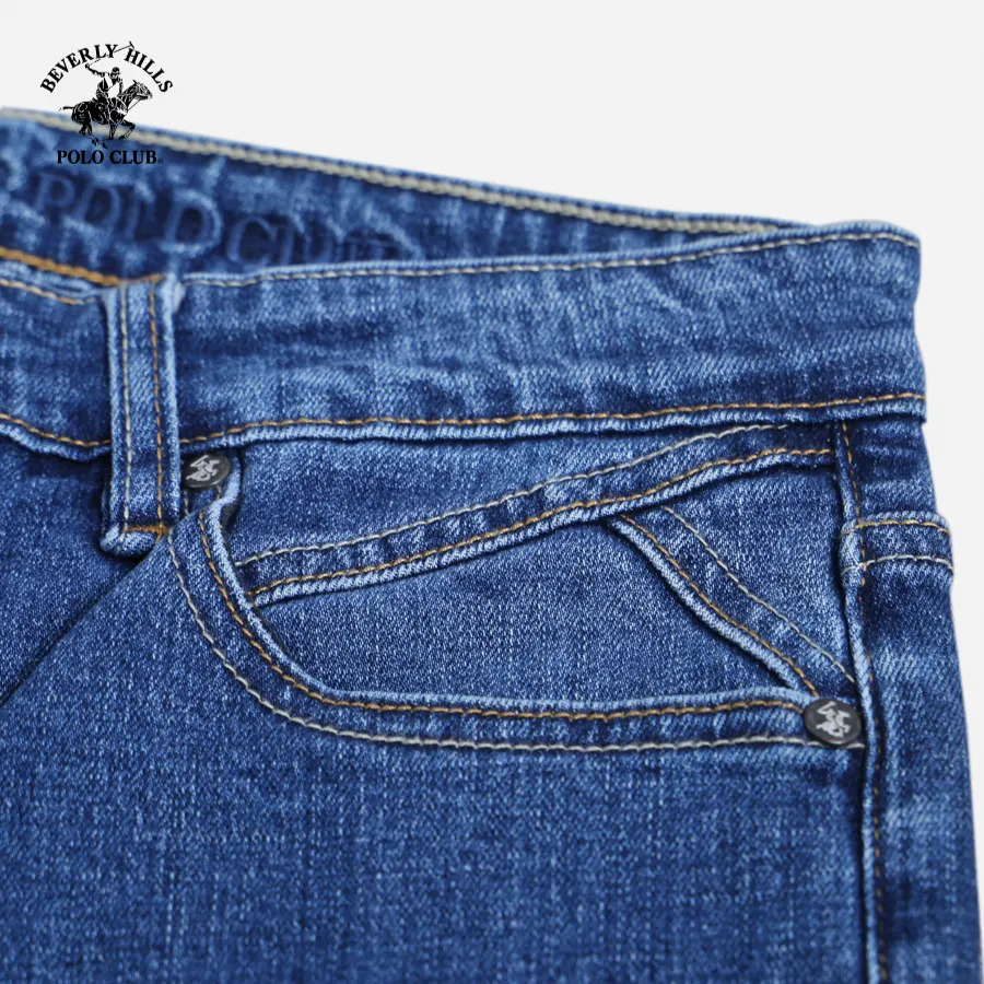 Ảnh Beverly Hills Polo Club -Quần dài Nam Regular Fit CVC Spandex Xanh nhạt LBL- JMRLW23V004 2