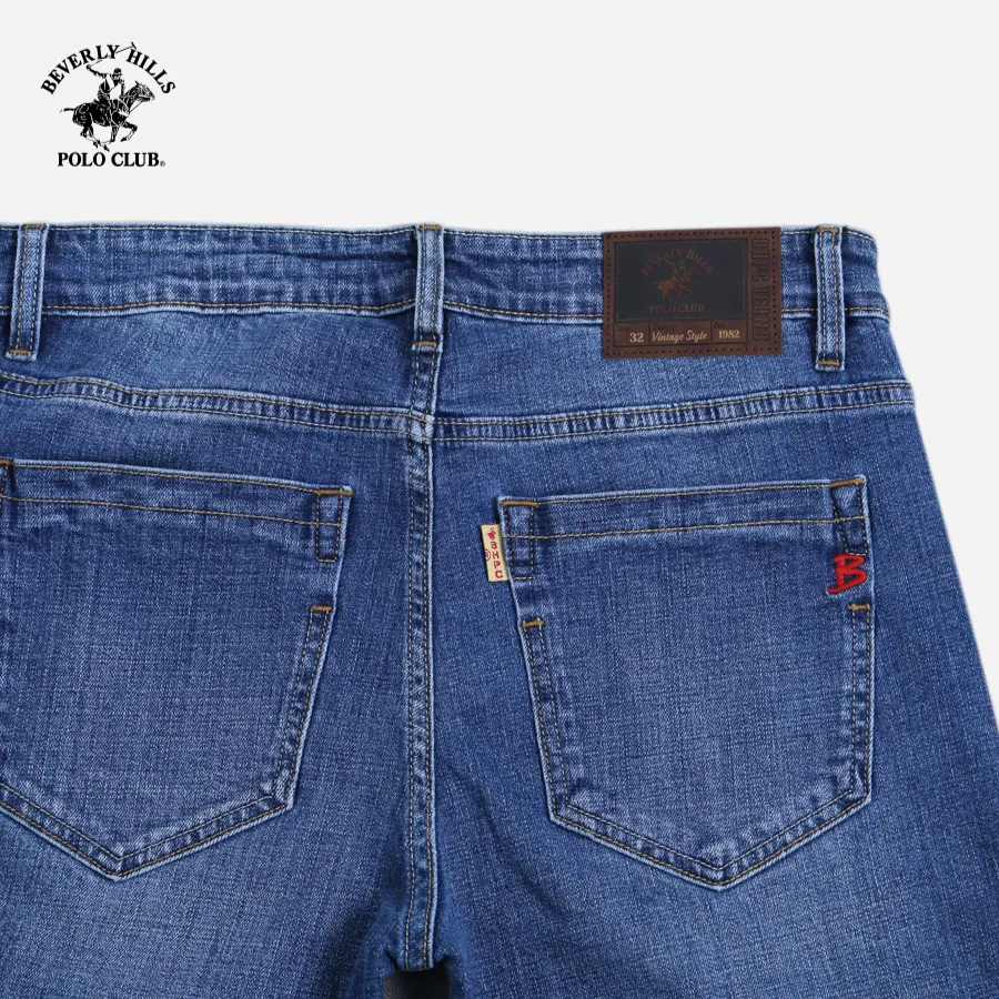 Ảnh Beverly Hills Polo Club -Quần dài Nam Regular Fit CVC Spandex Xanh nhạt LBL- JMRLW23V004 3