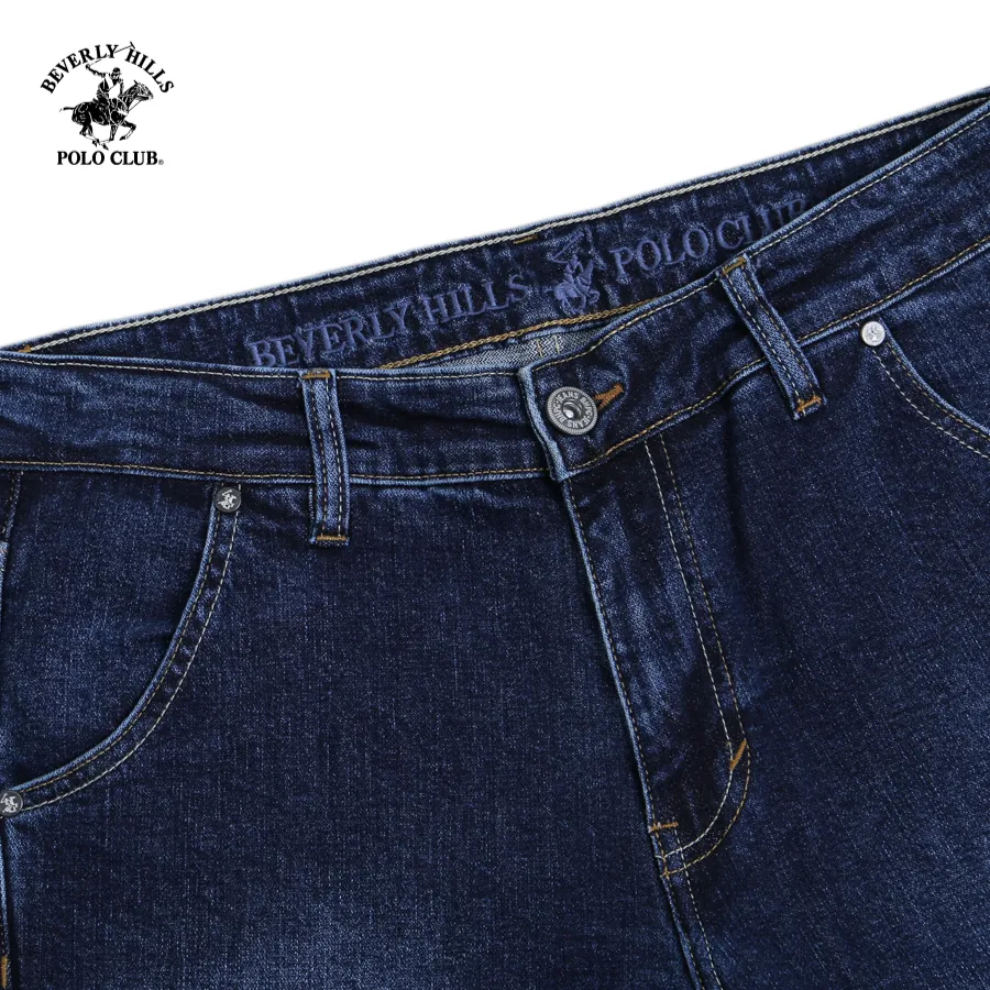 Ảnh Beverly Hills Polo Club -Quần dài Nam Regular Fit CVC Spandex Xanh vừa BL- JMRLW23V006 1