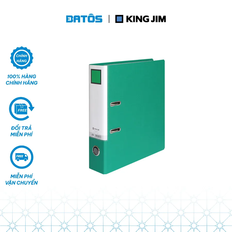 Ảnh Bìa còng khổ A4 Batôs 3 OEM- King Jim 7cm 2695GSV / LAF-BA7 & 5cm 2693GSV / LAF-BA5 3