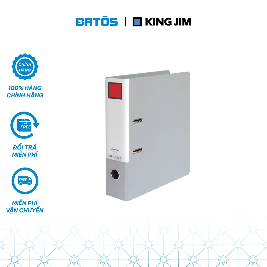 Ảnh Bìa còng khổ A4 Batôs 3 OEM- King Jim 7cm 2695GSV / LAF-BA7 & 5cm 2693GSV / LAF-BA5 4