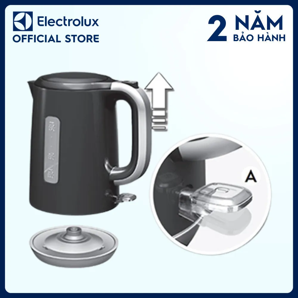 Ảnh Bình đun nước siêu tốc Electrolux 1.7L EasySense EEK3505, tự ngắt điện an toàn 1