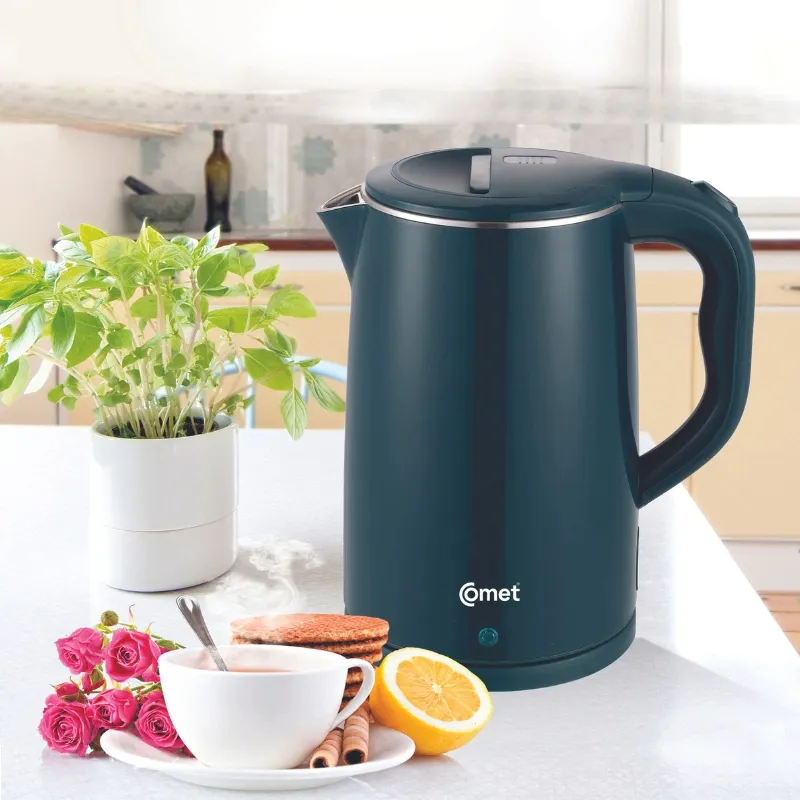 Ảnh Bình đun siêu tốc inox 304 1.8L COMET - CM8218DG màu xanh cổ vịt 2