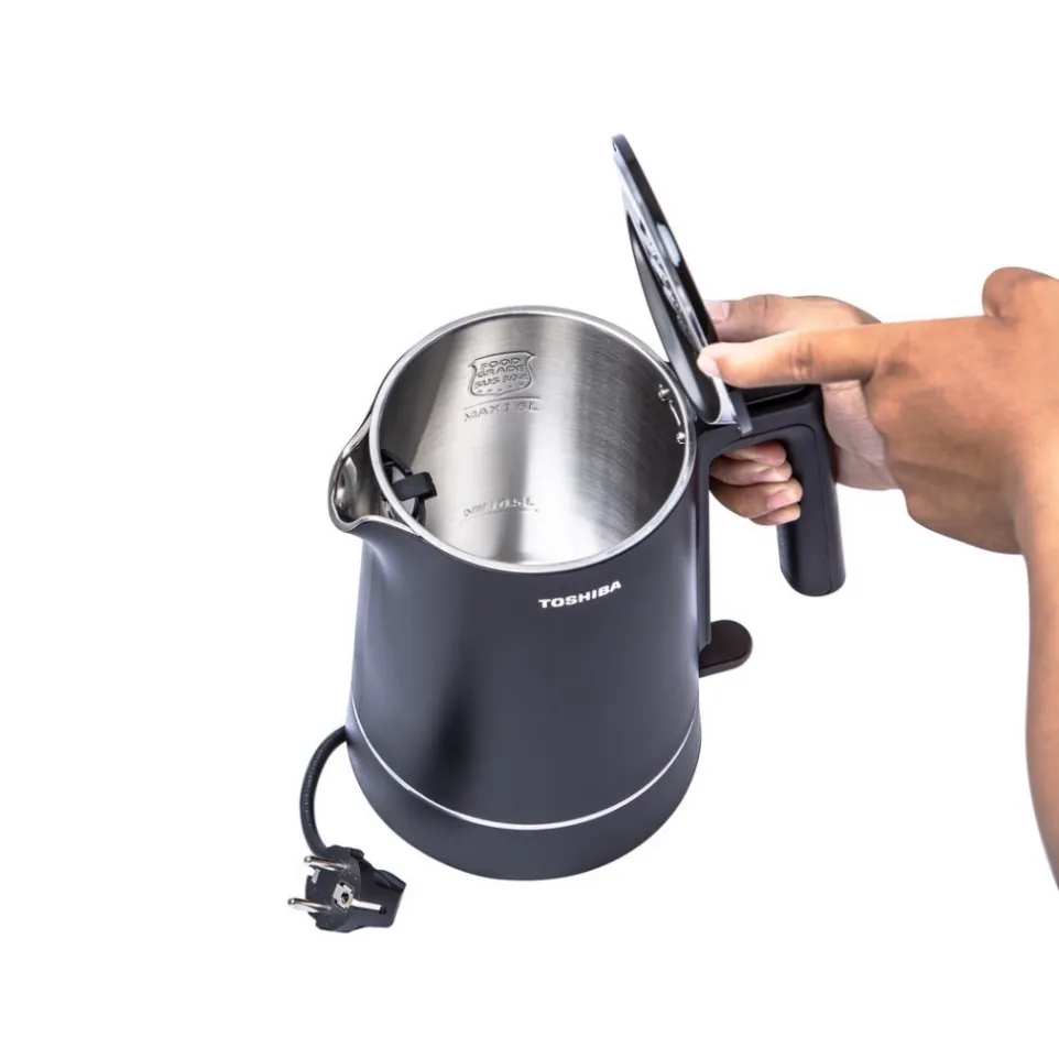 Ảnh Bình đun siêu tốc Toshiba KT-15DS1NV - 1.5L - Inox 304 - Hàng chính hãng, bảo hành 12 tháng, chất lượng Nhật Bản 3