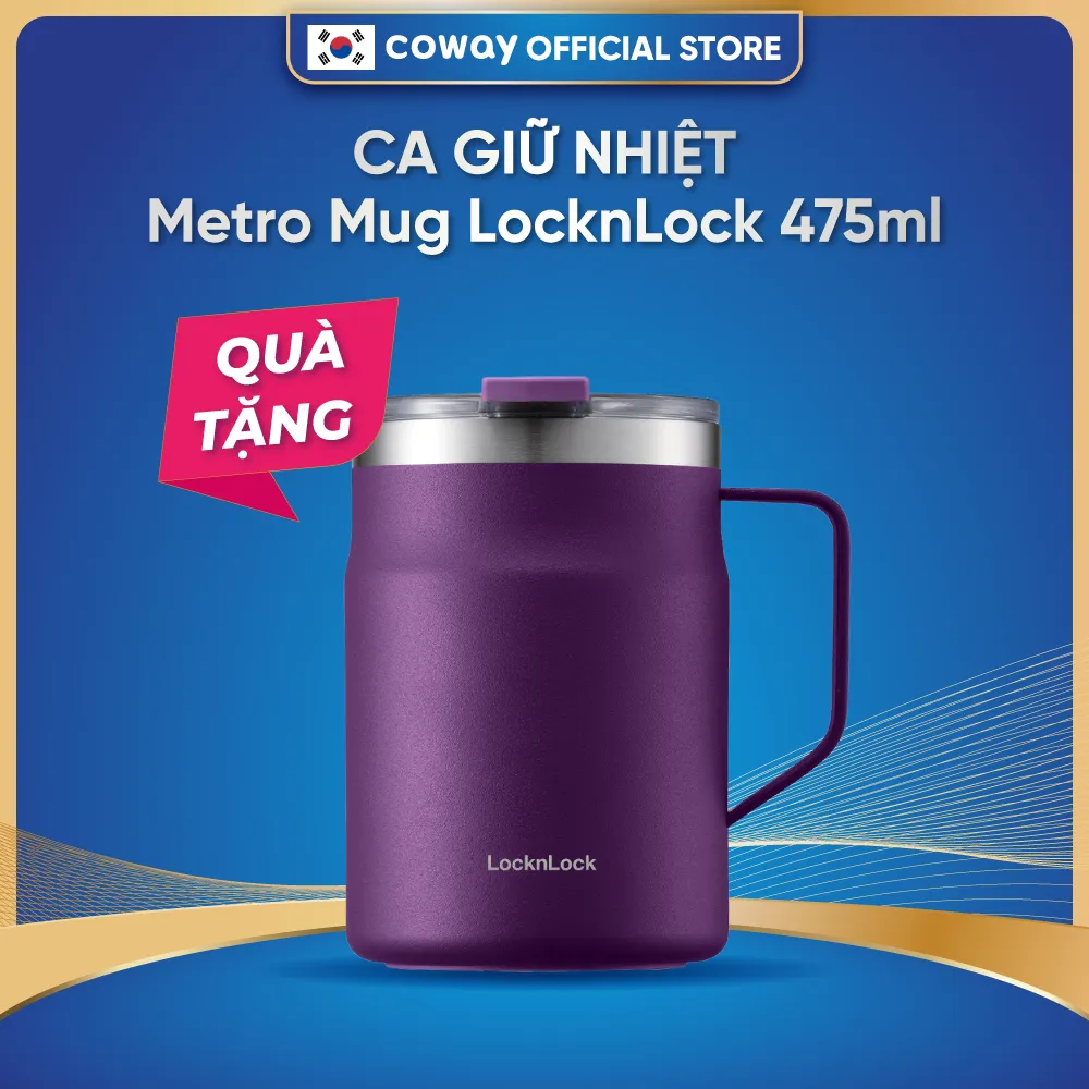Ảnh Bình giữ nhiệt Lock and Lock 480ml – Màu xanh mint 2
