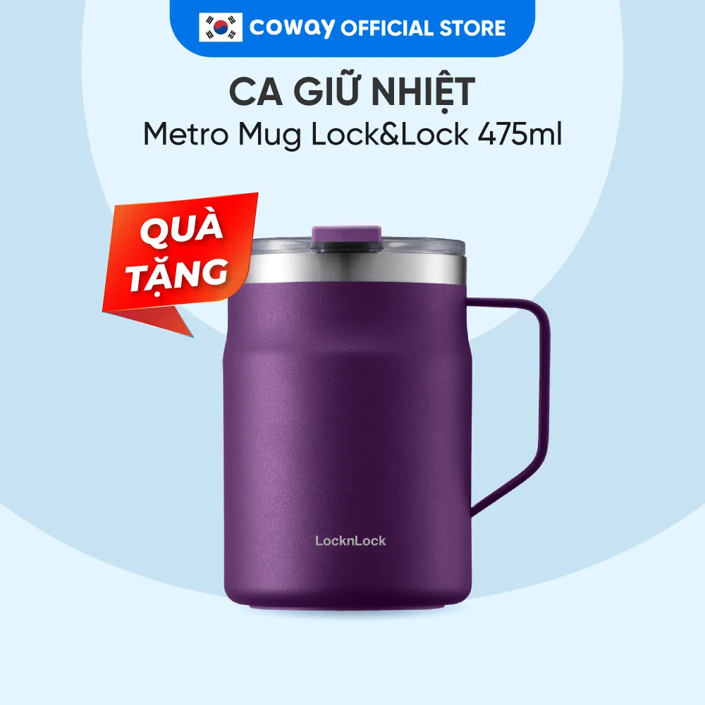 Ảnh Bình giữ nhiệt Lock and Lock 480ml – Màu xanh mint 3