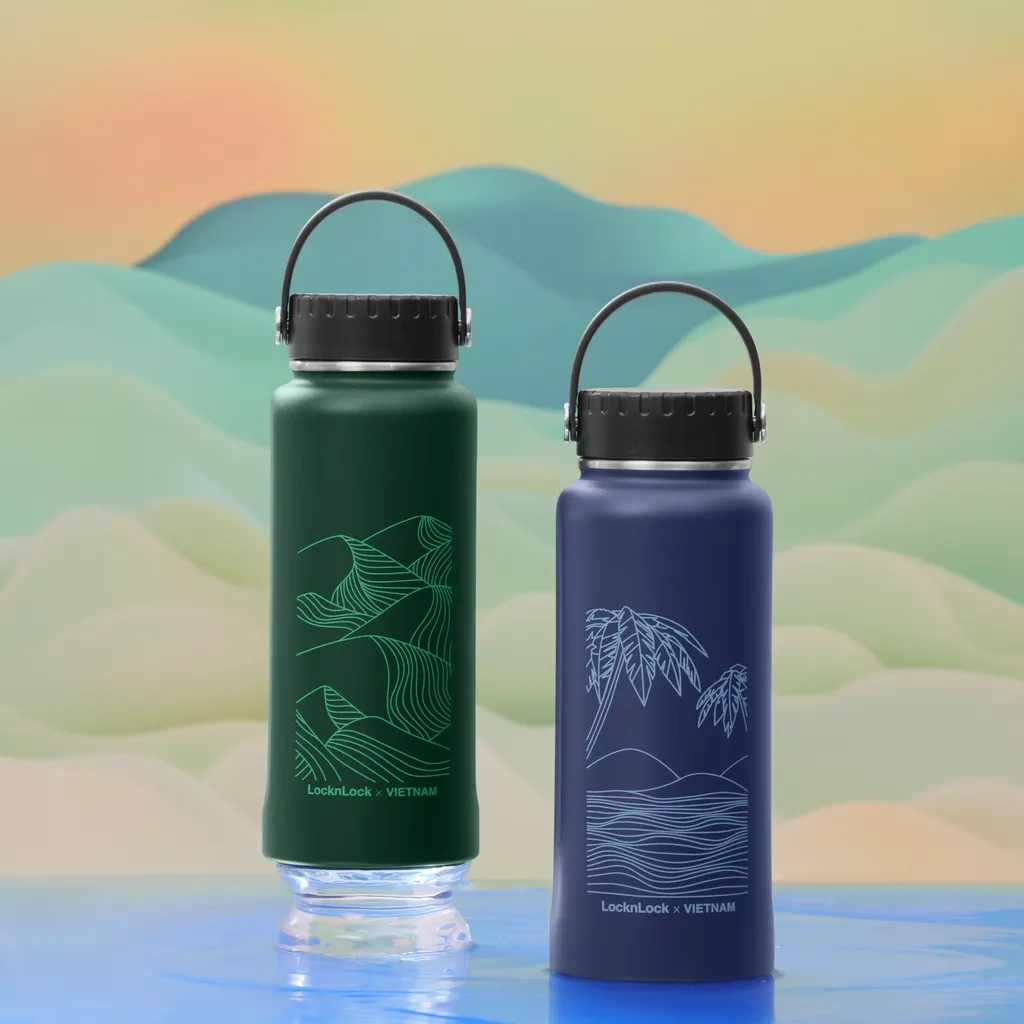Ảnh Bình giữ nhiệt Lock&Lock bằng thép không rỉ Riga Tumbler Vietnam Edition 897ml (4 phiên bản) LHC4160 3