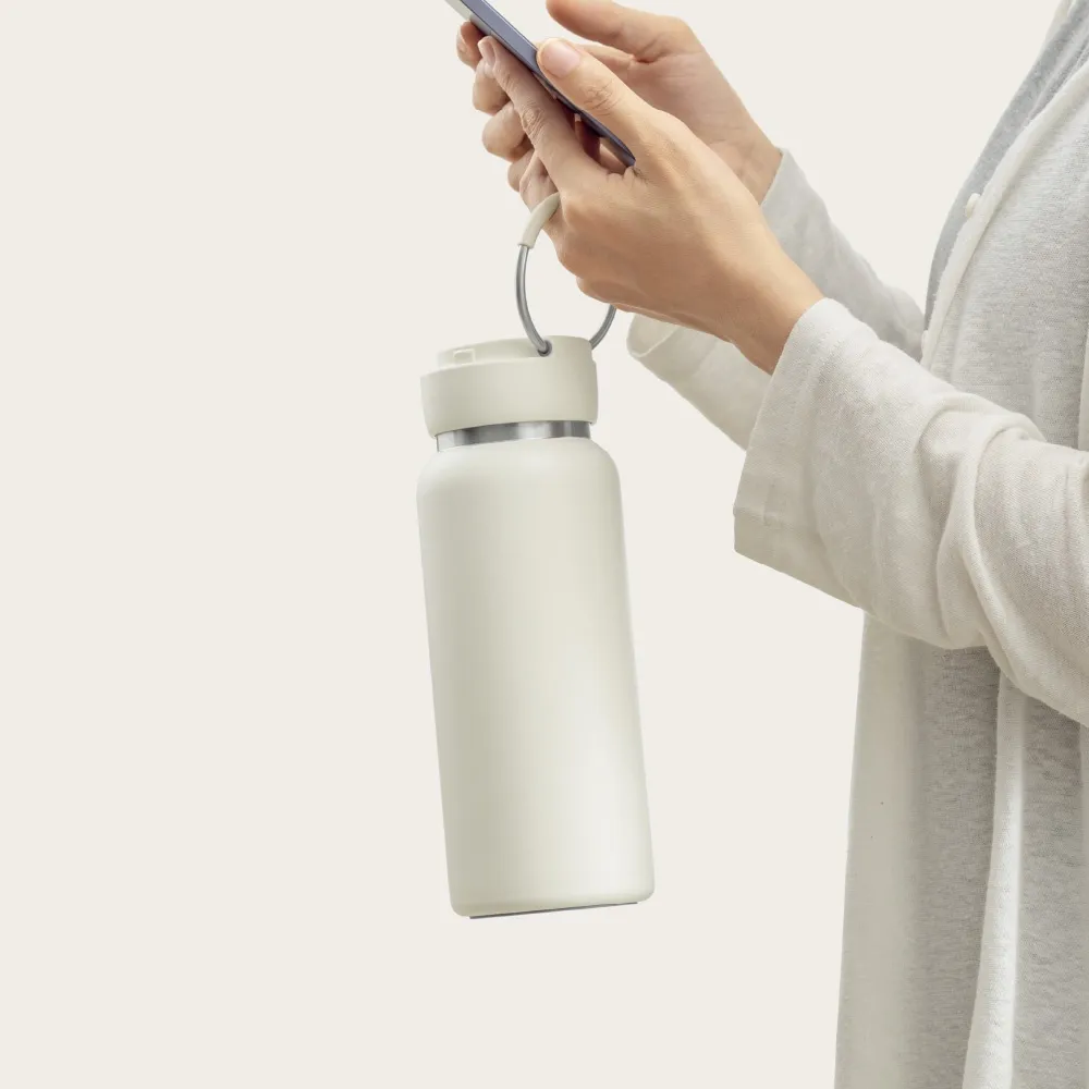 Ảnh Bình giữ nhiệt Lock&Lock Sling Ring Tumbler 650ml - 800ml - Màu mint, tím nhạt, ngà LHC4321-22 4
