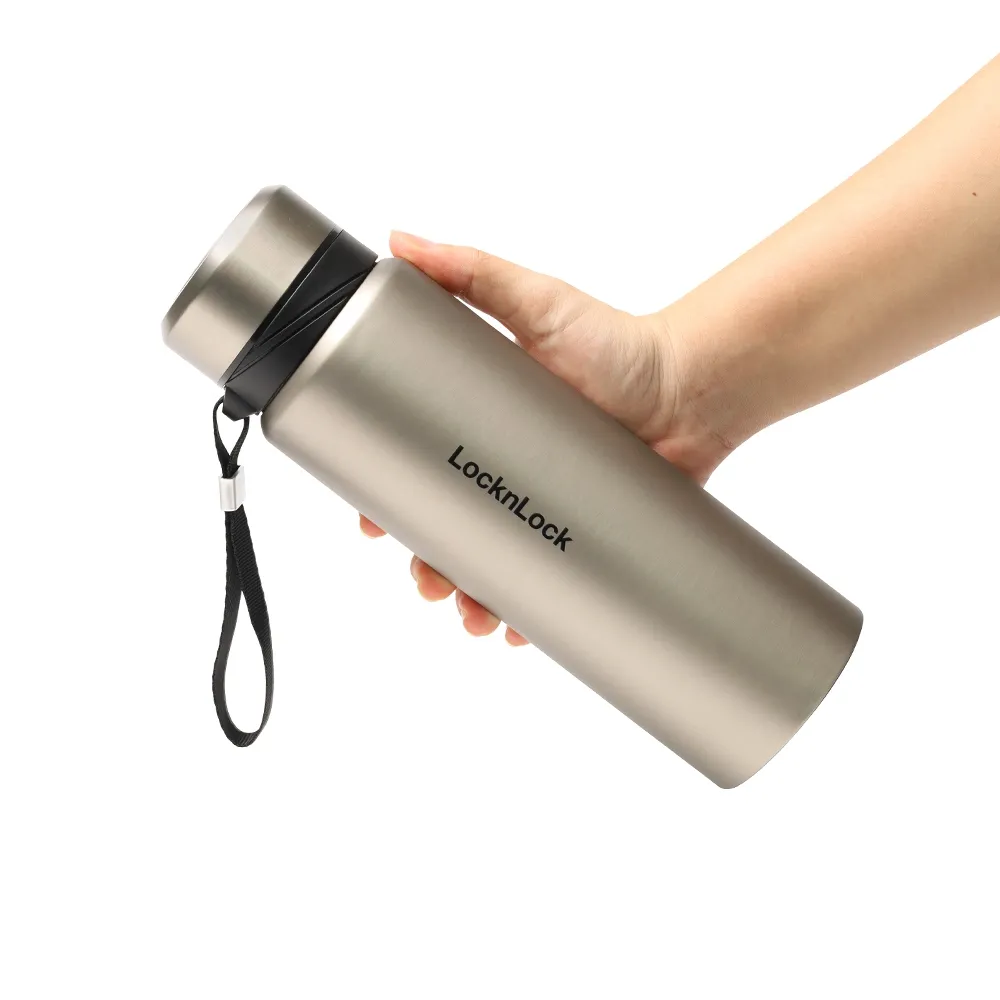 Ảnh Bình Giữ Nhiệt Thép Không Gỉ có dây treo Lock&Lock Vacuum Bottle (800ml) LHC6180 4
