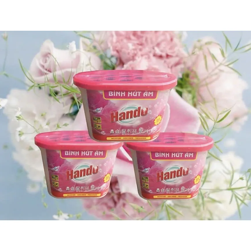 Ảnh Bình hút ẩm khử mùi nấm mốc HANDO 450ml 4