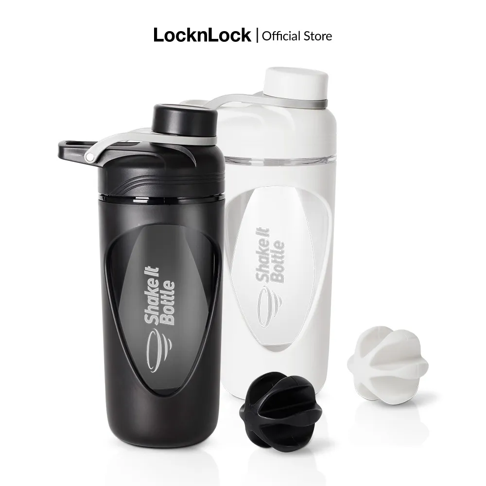Ảnh Bình lắc BALANCE SHAKE IT Lock&Lock 800ml HAP949 2 màu ( trắng,đen ) 2