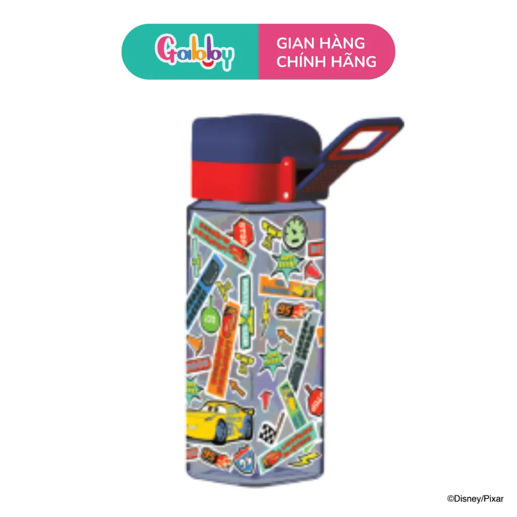 Ảnh Bình Nước Disney Nút Bấm 550ml Nhân Vật Hoạt Hình 3