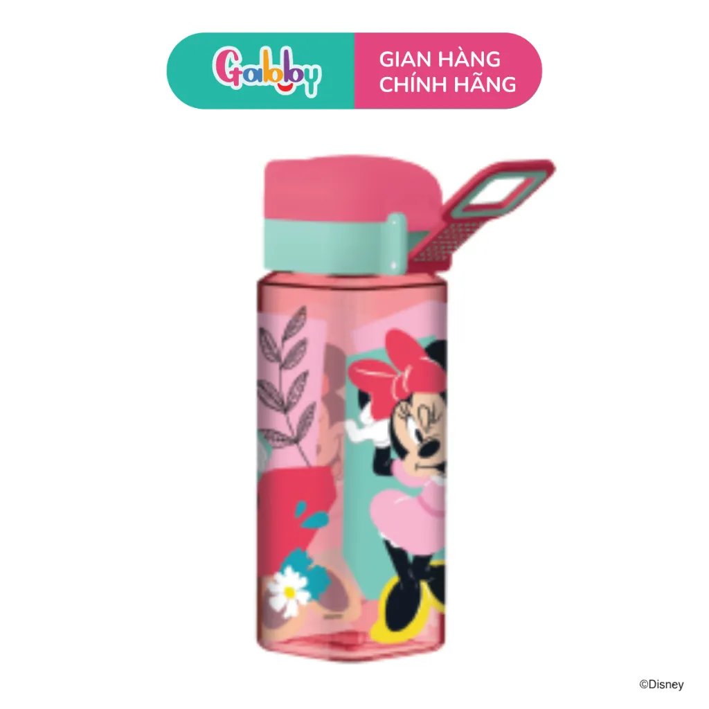 Ảnh Bình Nước Disney Nút Bấm 550ml Nhân Vật Hoạt Hình 4