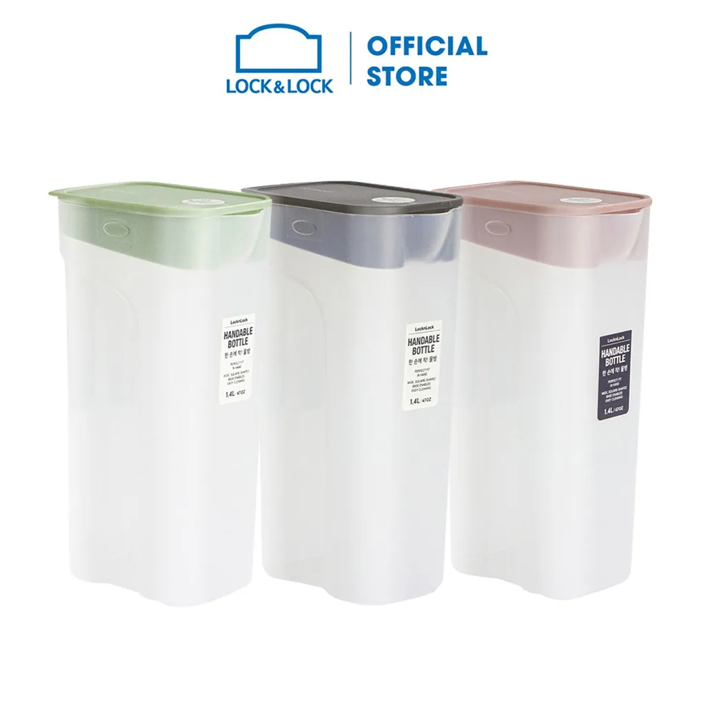 Ảnh Bình nước Lock&Lock Handle Bottle 1.4L- HAP817-PP-VN-15 (3 màu) 1