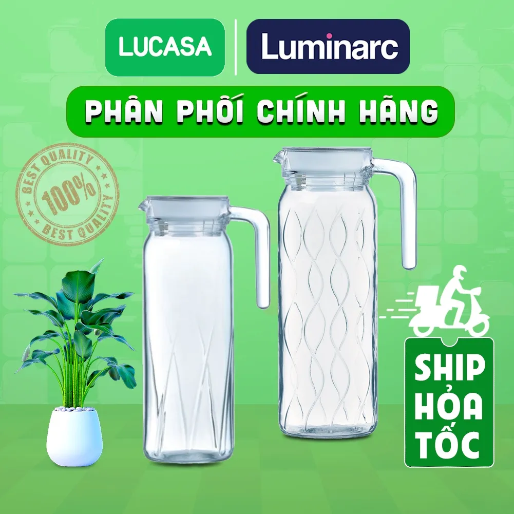 Ảnh Bình Nước Thủy Tinh Luminarc Dona Rotterdam | Phân Phối Chính Hãng 1