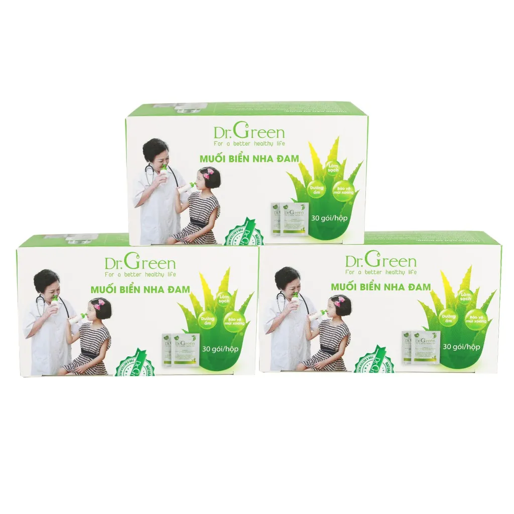 Ảnh Bình Rửa Mũi Dr.Green ( Combo 1 Bình + 90 Gói Muối ) 3