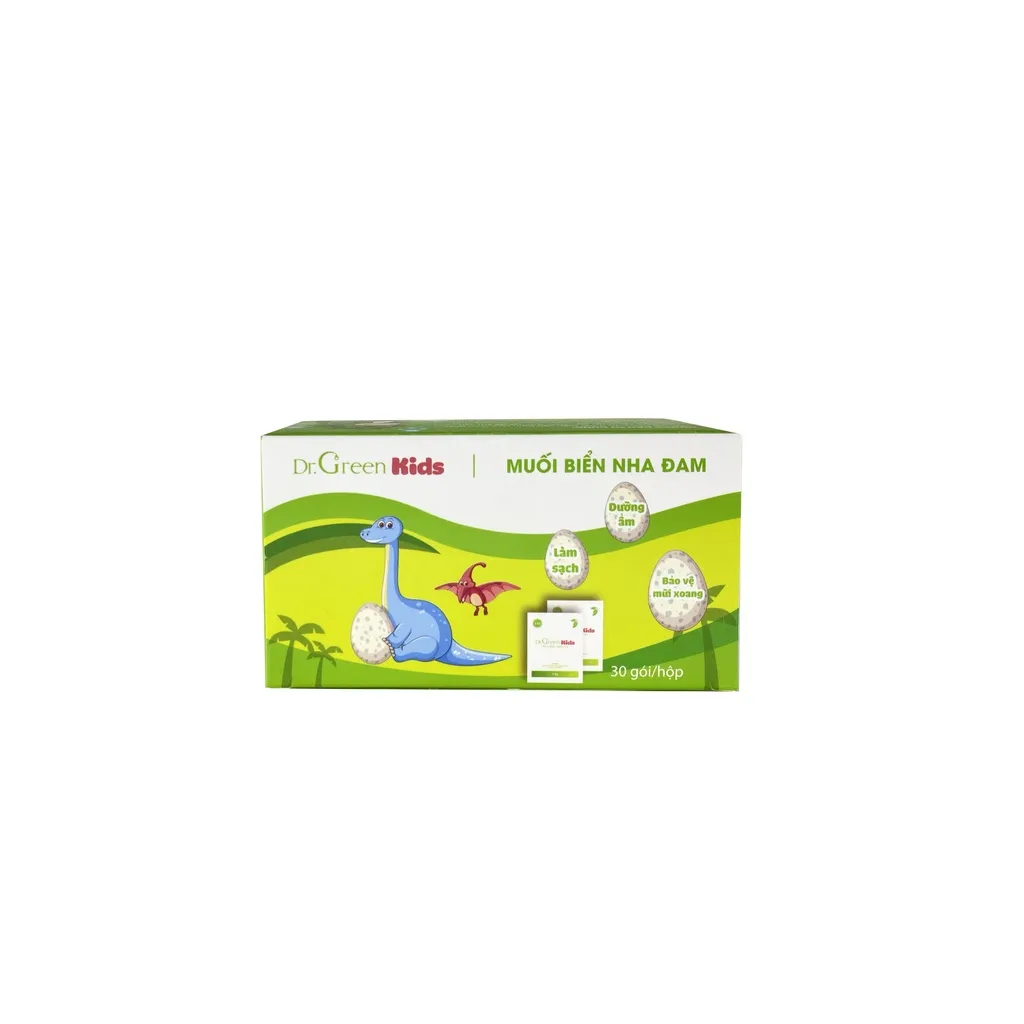 Ảnh Bình rửa mũi Dr.Green Kids ( Combo khuyến mãi 1 bình + 60 gói muối cho bé) 2