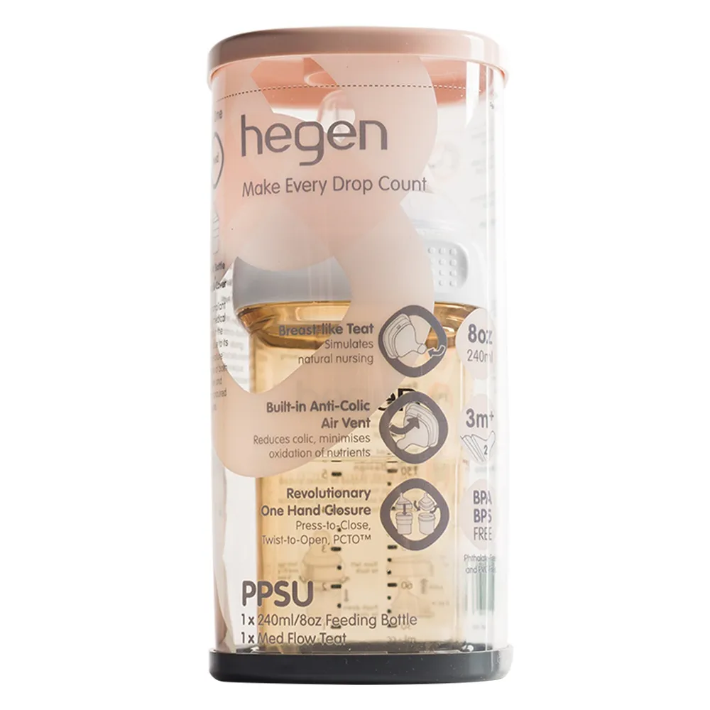 Ảnh Bình sữa cao cấp PPSU Hegen 240m (3-6M) 2