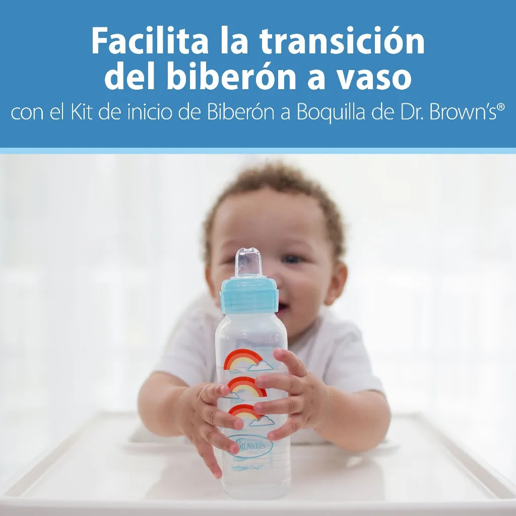 Ảnh Bình sữa Dr.Brown's cổ hẹp 250ml nhựa pp options plus chuyển đổi 2 giai đoạn 4