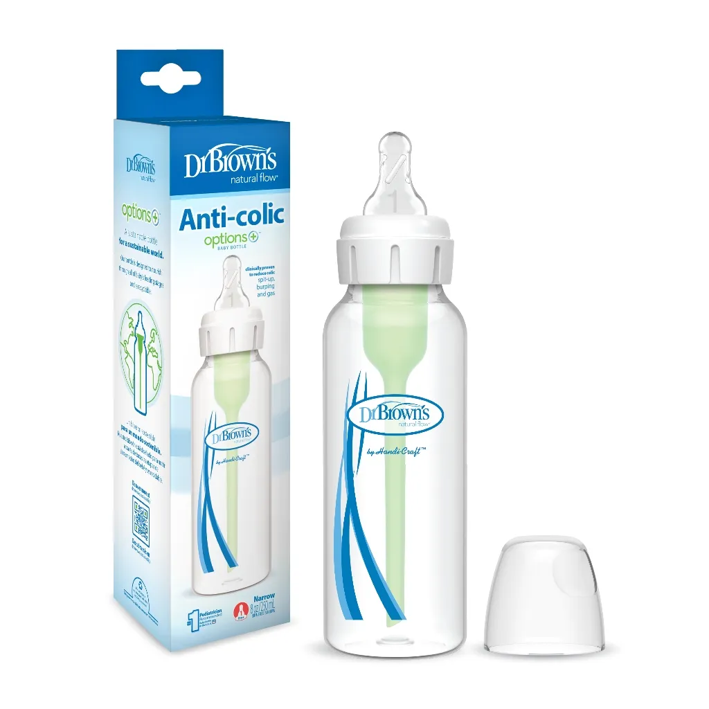 Ảnh Bình sữa Dr.Brown's cổ hẹp 60ml,120ml, 250ml options Plus 4