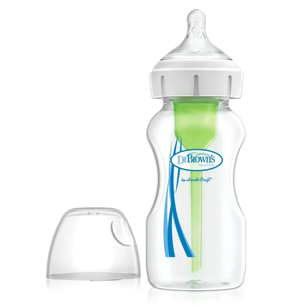 Ảnh Bình sữa Dr.Brown's cổ rộng thủy tinh 150ml và 270ml dòng option Plus 3