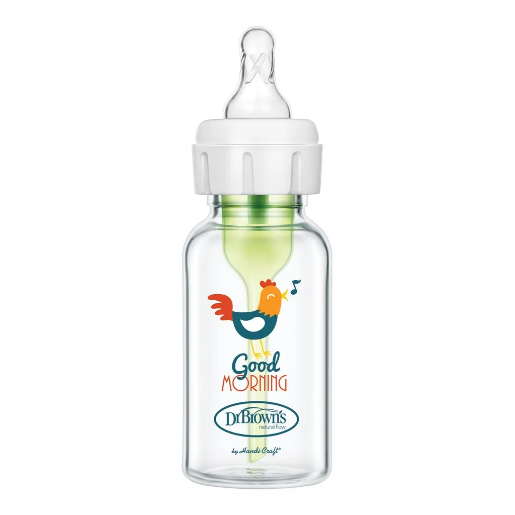 Ảnh Bình sữa Dr.Brown's Thủy tinh cổ hẹp 120ml và 250ml Option Plus( sản xuất tại Trung Quốc) 4