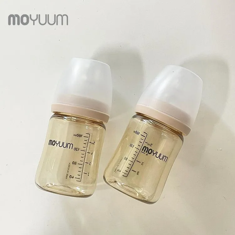 Ảnh Bình sữa MOYUUM nhựa PPSU 170ml núm ty 0-2m (1 bình) - MY - BS170 3