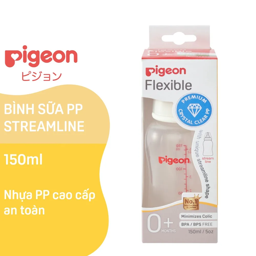 Ảnh Bình sữa PP Streamline Pigeon 150ml/ 250ml 1
