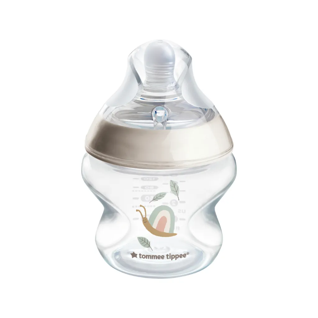Ảnh Bình Sữa PP Ty Siêu Mềm Tự Nhiên Tommee Tippee Natural Start 150ml, Núm Ty Của Bình 0-3 Tháng - Hoạ Tiết 1