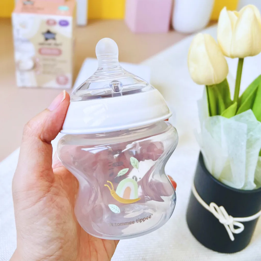 Ảnh Bình Sữa PP Ty Siêu Mềm Tự Nhiên Tommee Tippee Natural Start 150ml, Núm Ty Của Bình 0-3 Tháng - Hoạ Tiết 2