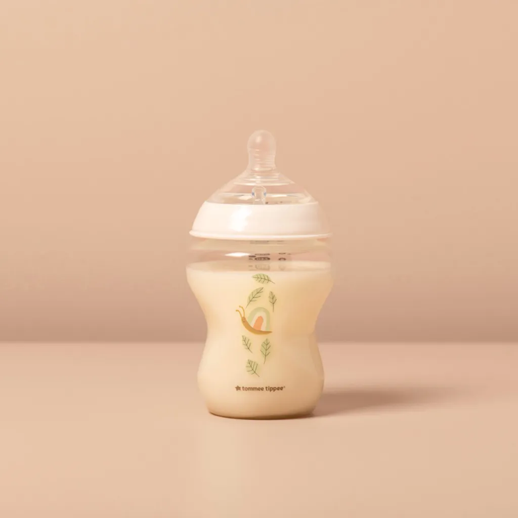 Ảnh Bình Sữa PP Ty Siêu Mềm Tự Nhiên Tommee Tippee Natural Start 260ml, Núm Ty Của Bình 3-6 Tháng - Hoạ Tiết 4