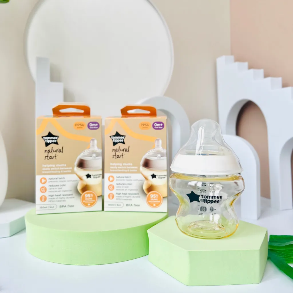 Ảnh Bình Sữa PPSU Ty Siêu Mềm Tự Nhiên Tommee Tippee 150ml, Núm Ty Của Bình 0-3 Tháng 3