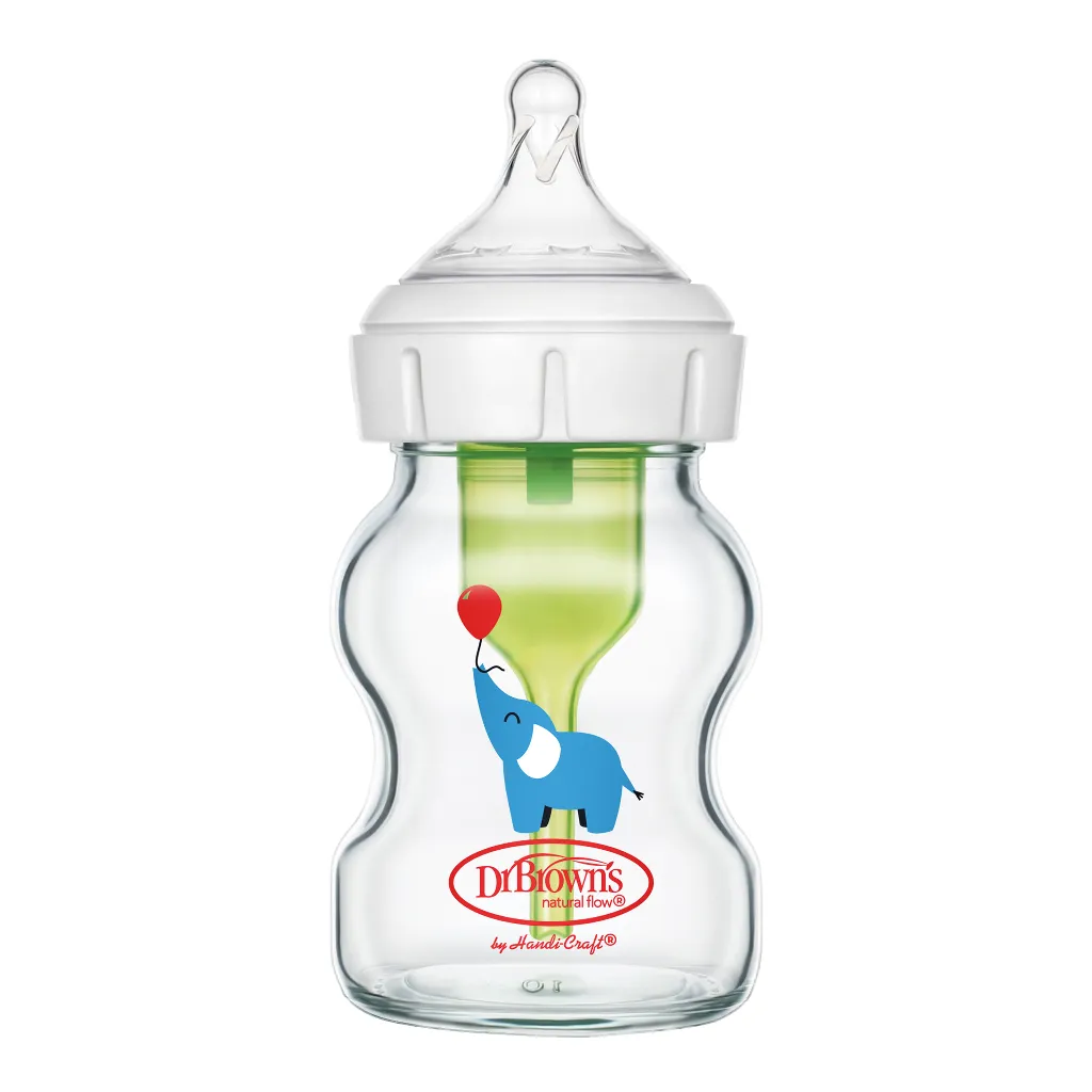 Ảnh Bình sữa thuỷ tinh Dr Brown's "Option Plus" cổ rộng 150ml và 270ml TQ. 3