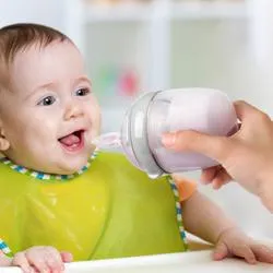 Ảnh Bình thìa ăn dặm cao cấp cho bé Gen.3 Haakaa, New Zealand. Không chứa BPA, PVC và phthalate 3