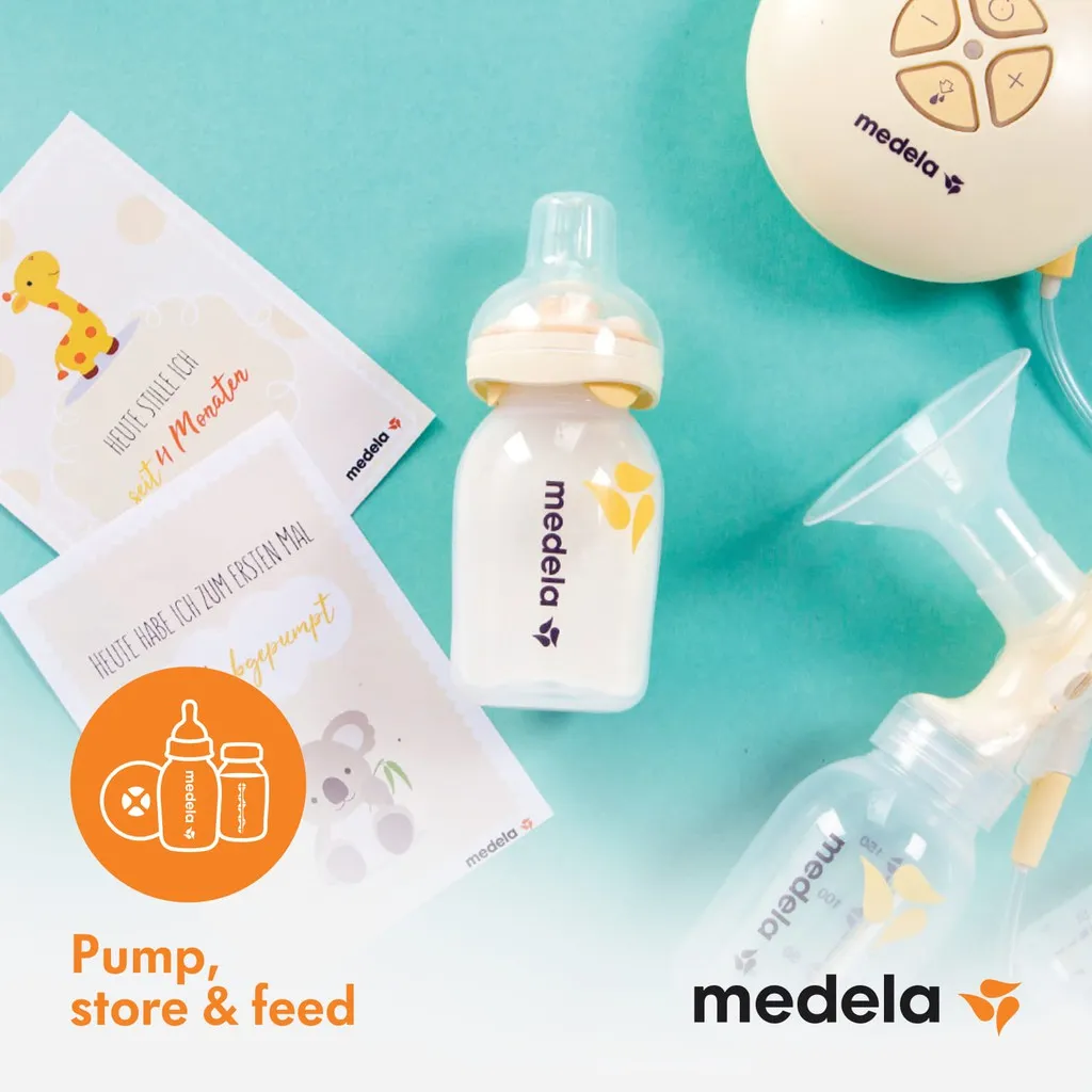 Ảnh Bình trữ sữa | Medela bộ 2 bình loại 250ml 3