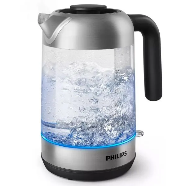 Ảnh Bình đun siêu tốc thủy tinh PHILIPS 1.7 lít HD9339 /80- Hàng Chính Hãng 2