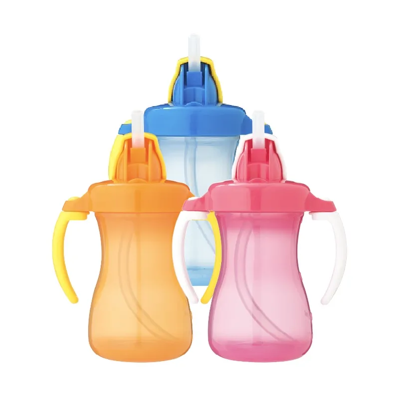 Ảnh Bình uống nước tay cầm có ống hút Pigeon 150ml 1